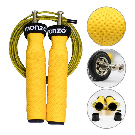 Cuerda Saltar Doble Balero, Alta Velocidad, Crossfit, Box Cuerda Saltar Doble Balero, Alta Velocidad, Crossfit, Box