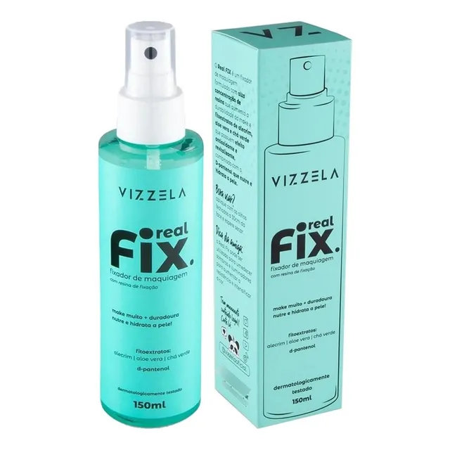 Real Fix Fixador De Maquiagem 150ml - Vizzela