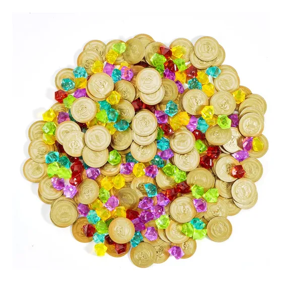 Juego De Joyería Pirata Con 288 Piezas Para Fiestas