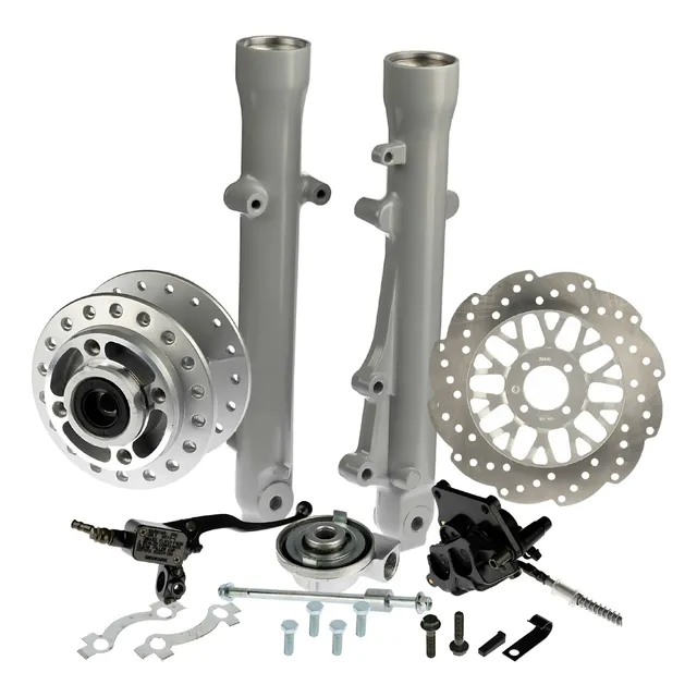 Tren Delantero Completo Disco  Motos Boxer Ct100