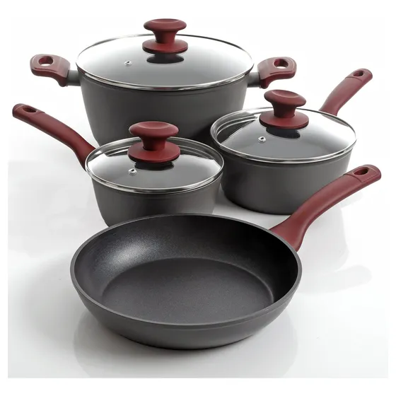 Gibson Home Marengo Utensilio Cocina Set Rojo