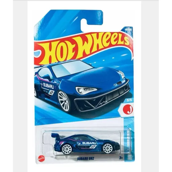 Hotwheels Subaru Brz, Pack 5 Carritos Japoneses Varios. Azul