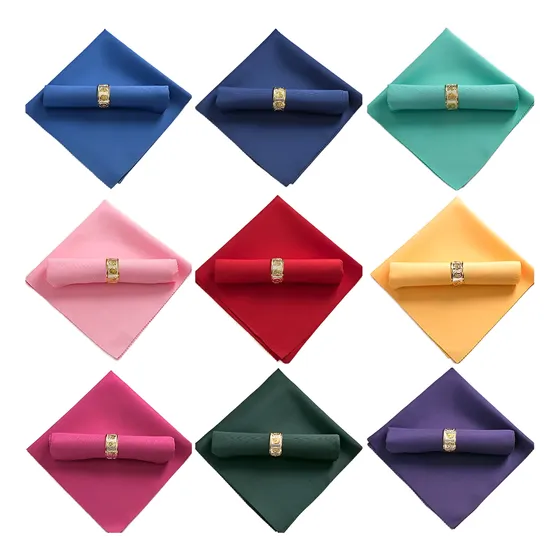 Pack 10 Servilleta Tela Genero 48x48 Cm Evento