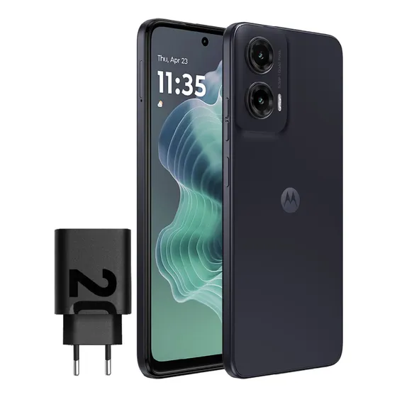 Motorola Moto G35 5G 256Gb/4Gb Ram hasta 12GB, Negro, 5000mAh, Gorilla Glass 3, NFC.
