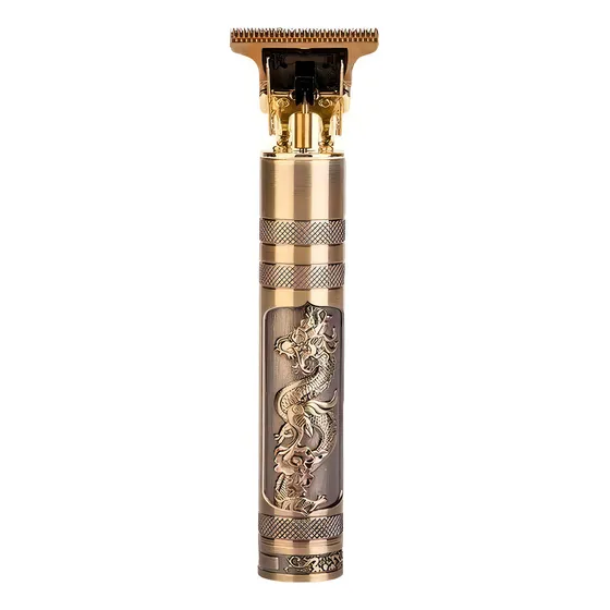 Maquina M5 Barba Cabelo Pelos Corpo Dragão Dourado 127/220V