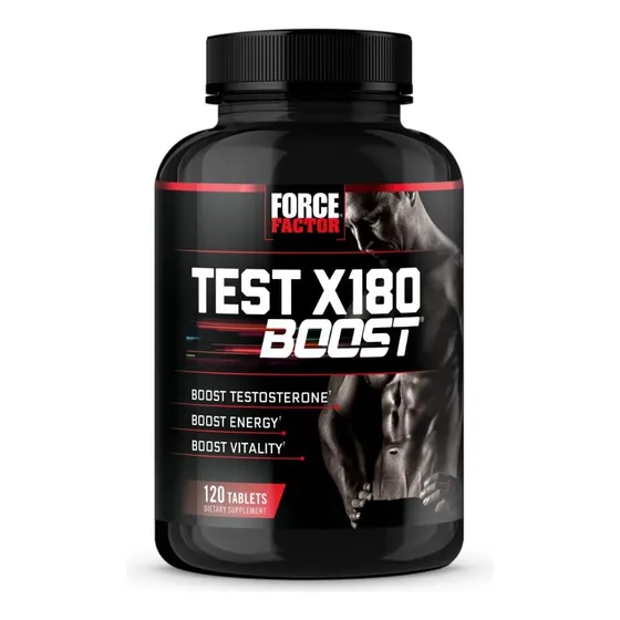 Force Factor Test X180 Boost Testosterone Booster And Ene...