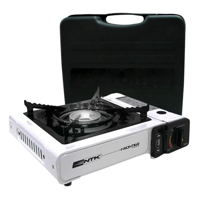 Fogareiro FogĂŁo Portatil Camping Frontier Branco Fogareiro FogĂŁo Portatil Camping Frontier Branco