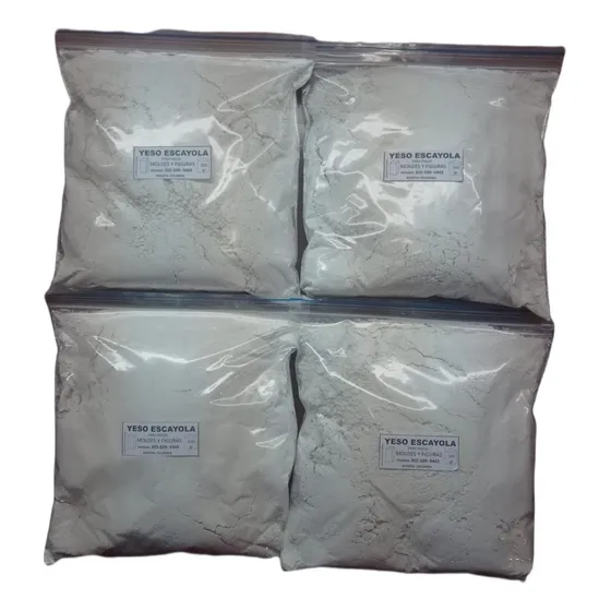 Kit Yeso Escayola 4 Libras Corona Para Moldes Y Figuras