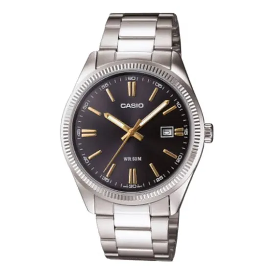 Reloj Casio Hombre Mtp-1302d-1a2vdf / Analógico/ Fecha Wr50m