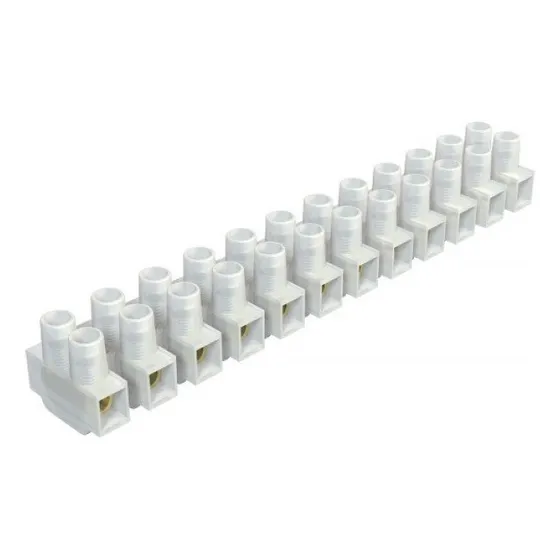Pack X 10 Regletas De Conexión Para Cables De 2mm (dados) 