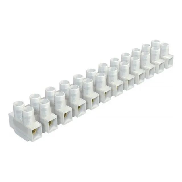 Pack X 10 Regletas De Conexión Para Cables De 2mm (dados) 
