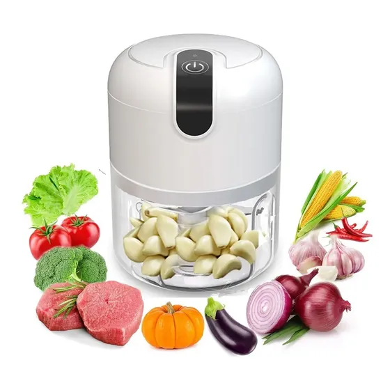 Mini Multiprocessador De Alimentos Tomate Elétrico 30w Variado 127/220v