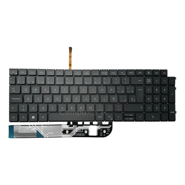 Teclado Dell Inspiron 15 3510 3511 3515 5515 5510 7510 Lumin