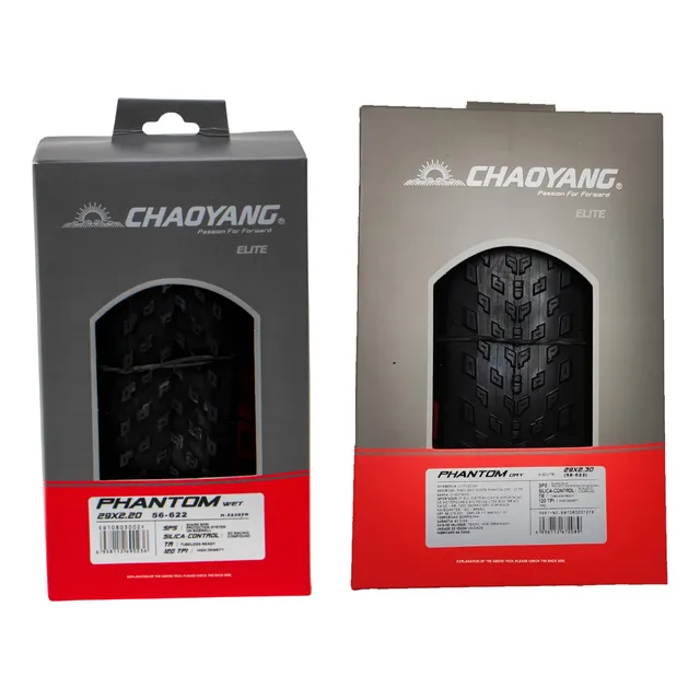 Par Pneu 29 Chaoyang Phantom Elite Wet 2.2 + Dry 2.3 120tpi