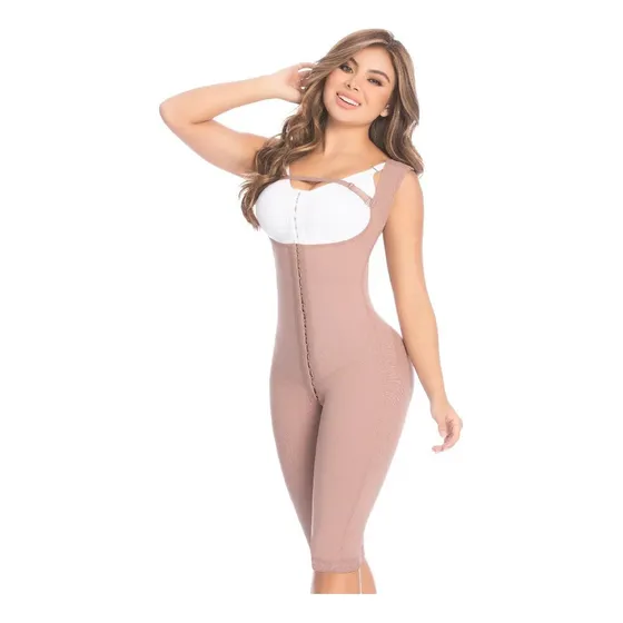 Faja Con Cubrimiento De Espalda  Colombiana Original Nueva