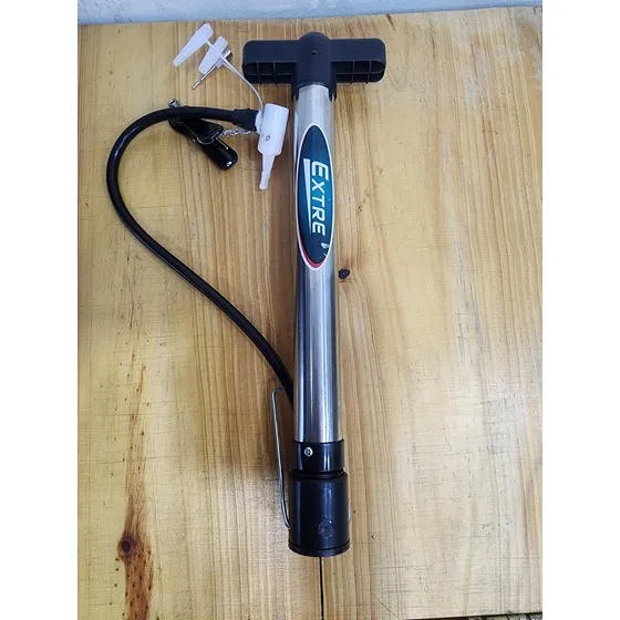 Bomba Para Bicicletas Con Accesorios Par Inflar Balones