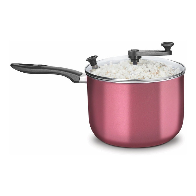 Pipoqueira Antiaderente Com Tampa De Vidro Colors 4,8l Mta Pipoqueira Antiaderente Com Tampa De Vidro Colors 4,8l Mta