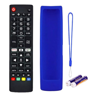 Control Remoto Para LG Smart Tv Akb75675304 + Funda + Pila Control Remoto Para LG Smart Tv Akb75675304 + Funda + Pila