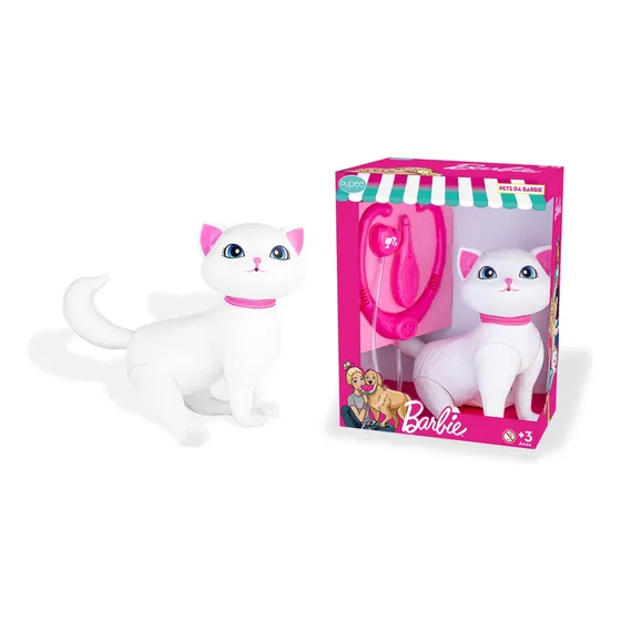 Boneca Vinil Blissa Gatinha Pet Da Barbie Veterinária Pupee