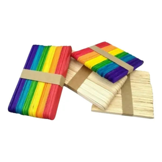 Paletas De Madera Para Helados / Escolar 