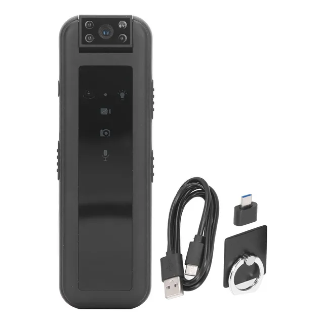 Minigrabadora De Vídeo Pocket Body Worn Cam 1080p