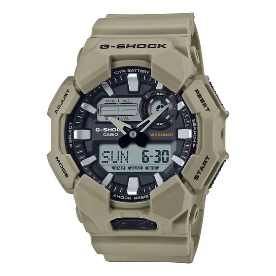 Reloj G-shock Ga-010-5a Carbono/resina Hombre Marron