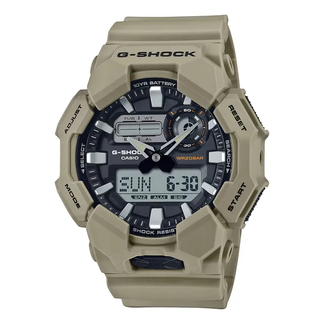 Reloj G-shock Ga-010-5a Carbono/resina Hombre Marron