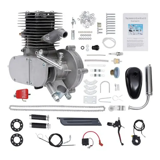 Kit De Motor De Bicicleta De 2 Tiempos 100cc Compatible Con 