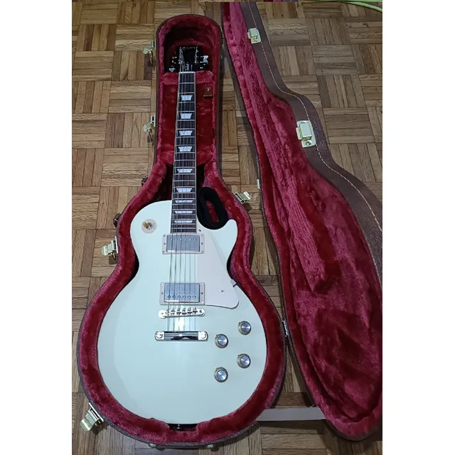 Gibson Les Paul Std 60s Plain Top (últimos Días) Diestro Blanco Maple