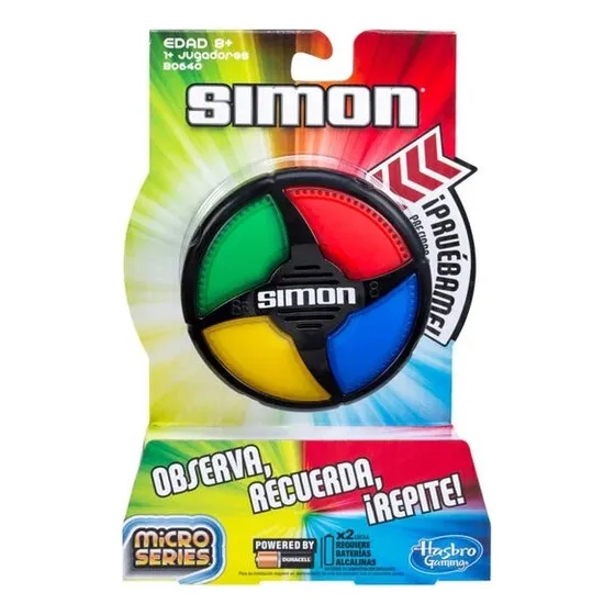Juego Electronico De Memoria Simon Micro Series