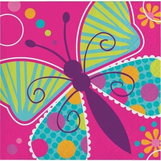 Servilletas Diseño Mariposas