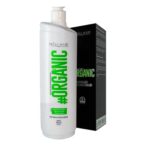 Progressiva Definitiva Organica Tróia Hair Sem Formol 1000ml