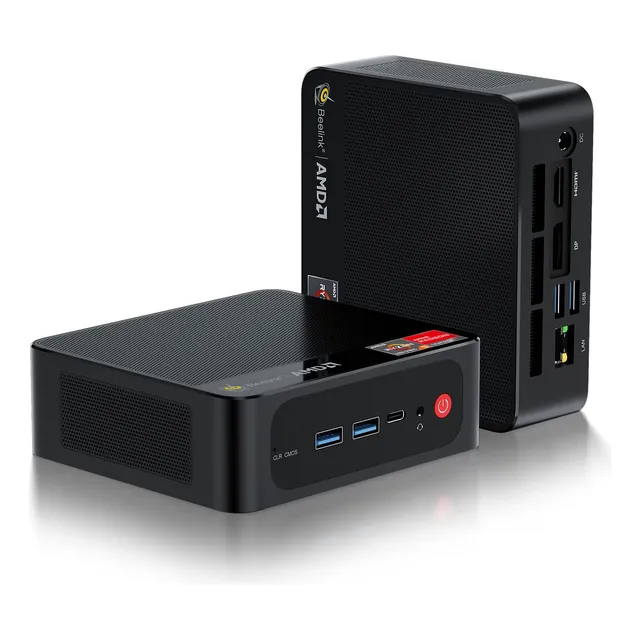 Mini Pc Beelink Sei Ryzen 7 5700u 32gb Ram 1tb Ssd -negro