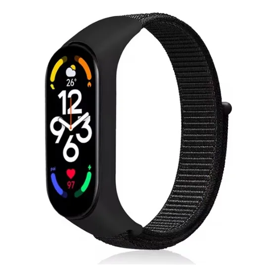 Correa Pulsera Tela Elastica Velcro Para Xiaomi Band 5/ 6/ 7