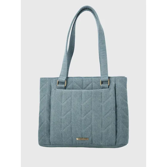Cartera Textil Mujer Joseph Bag Azul Hush Puppies