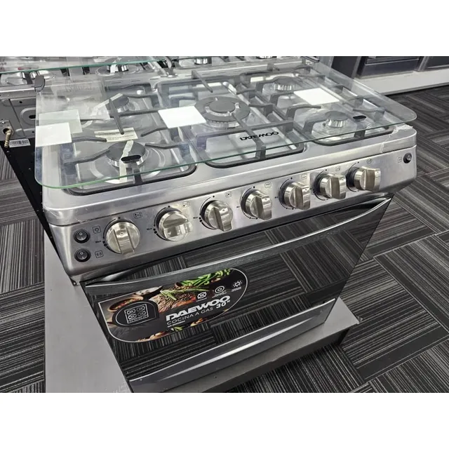 Cocina De 5 Hornillas Inox Daewoo