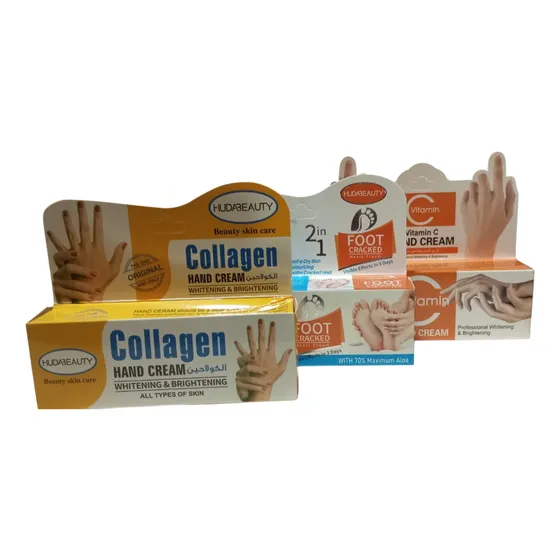 Cremas Para Manos Y Pies Kit Completo Vitamina C + Colageno