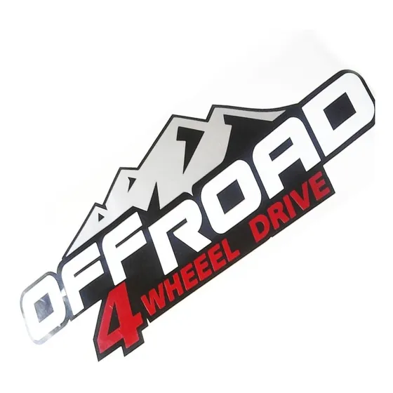 Calcomanias 4x4 Off Road Chevrolet Emblemas Silverado