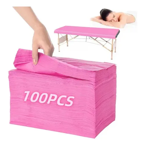 Sábanas Desechables Para Camilla Spa/masaje/uso Tatuajes 100