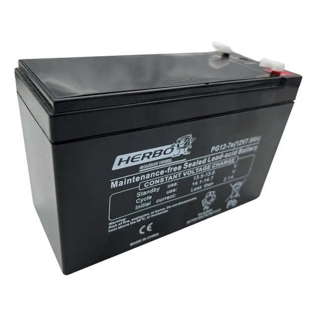 Bateria 12v 7amp Gel Recargable Alarma Ups Luces Led
