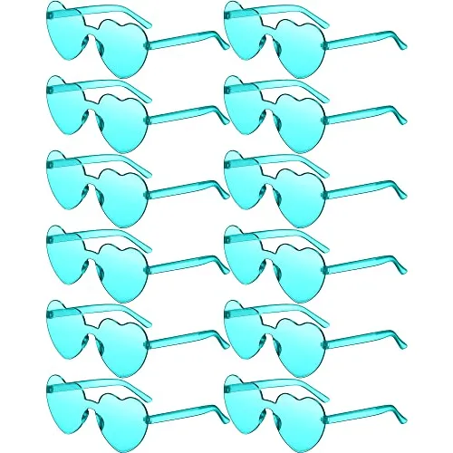 Photect 12 Parejas Corazón Formado Gafas De Sol Sin 547mj