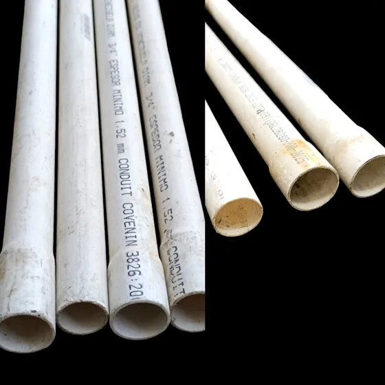 Tubos De Electricidad Pvc Tubrica 1  Y 3/4