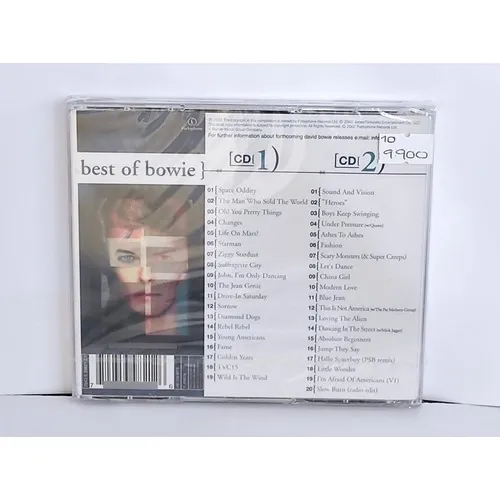 David Bowie Best Of Bowie Cd Doble Nuevo Importado