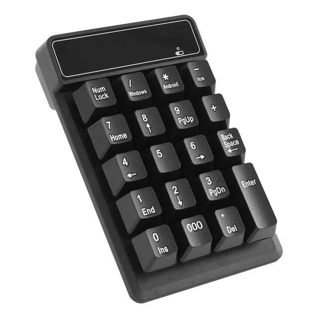 Mini Teclado Numérico Inalámbrico 19 Teclas Bluetooth Mac Pc