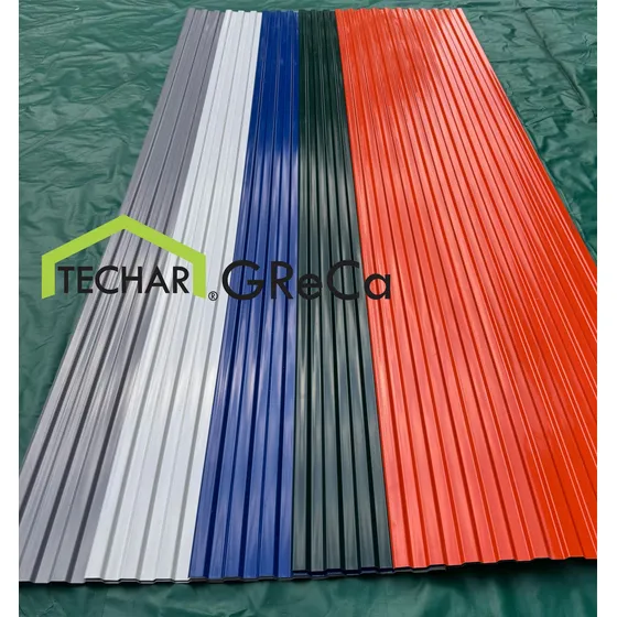 Lamina Para Techar 3.6x0.86 Pvc Acerolit Zinc Polipropileno