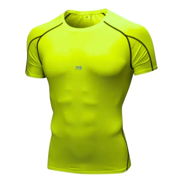 Camiseta De Compresión En Licra Uv Slim