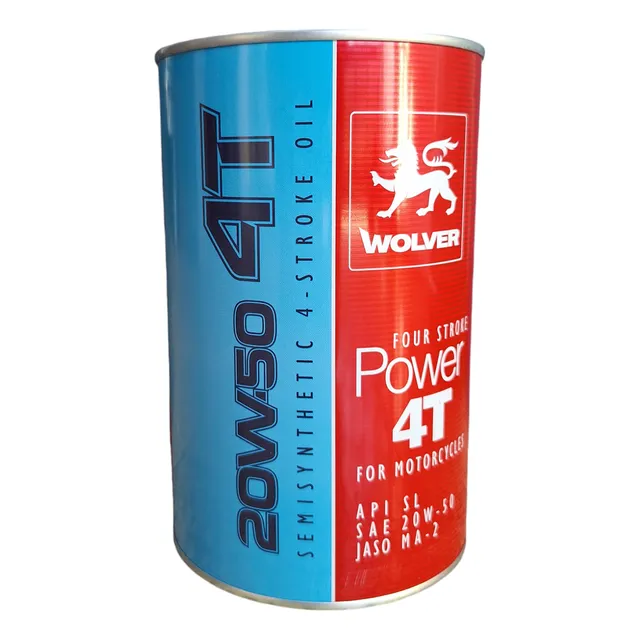 Aceite 4 Tiempos 20w50 Semi Sintetico Wolver