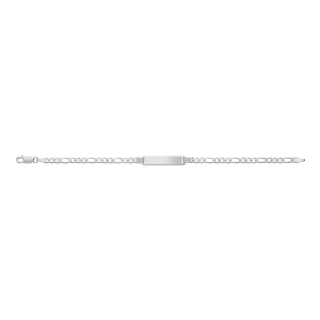 Joyas En Plata Pulsera  Esclava Grabada Niña Mujer 