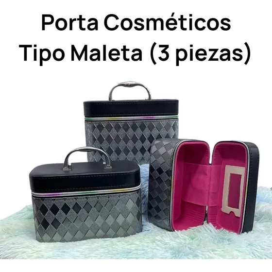 Maleta Maquillaje Porta Cosmético Accesorios Organizador
