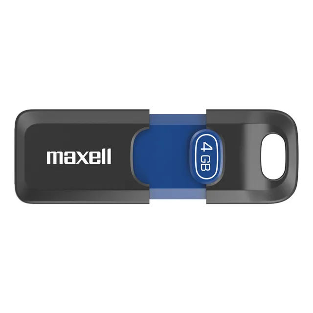 Maxell Pendrive Flix 4gb Color Negro